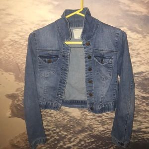 Cropped Jean Jacket